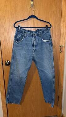 Vintage Old Mill Men's Relaxed Fit Denim Jeans 38 x 30